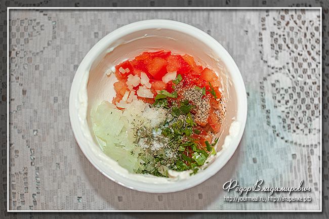 Деревенский сметанный соус с помидором кулинария,соусы