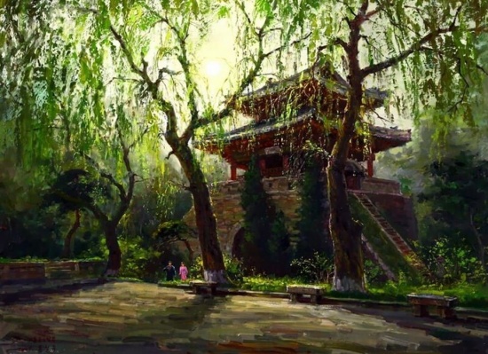 Моя любовь стала светлой рекой 