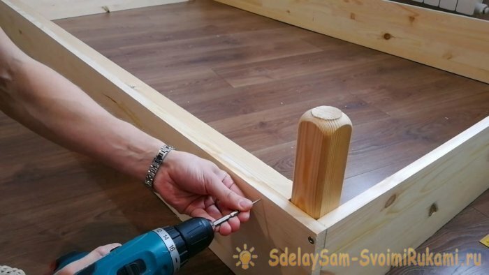 Простая кровать своими руками Простая кровать своими руками домашний досуг,мебель,своими руками