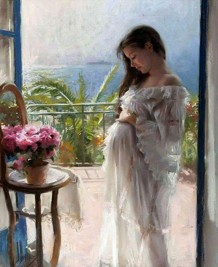 Красота и сила женщин в картинах Vicente Romero Redondo Красота и сила женщин