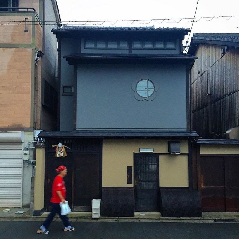 Традиция и современность архитектура, дома, здания, киото, маленькие здания, местный колорит, фото, япония