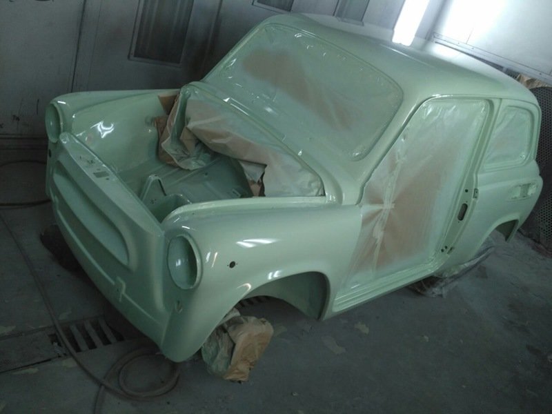 Реставрация ЗАЗ 965А 1967 года выпуска 1967 год, ЗАЗ-965А, авто, реставрация