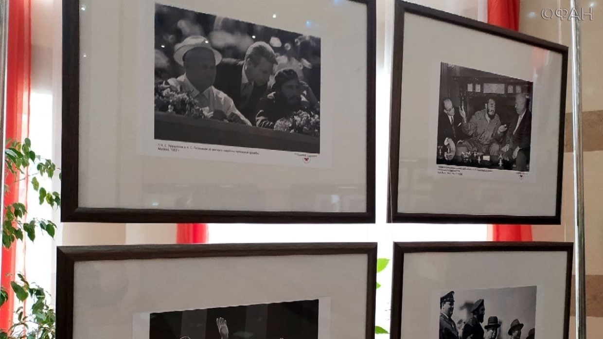 Куба и СССР: масштабная выставка фотографий Фиделя Кастро открылась в Крыму