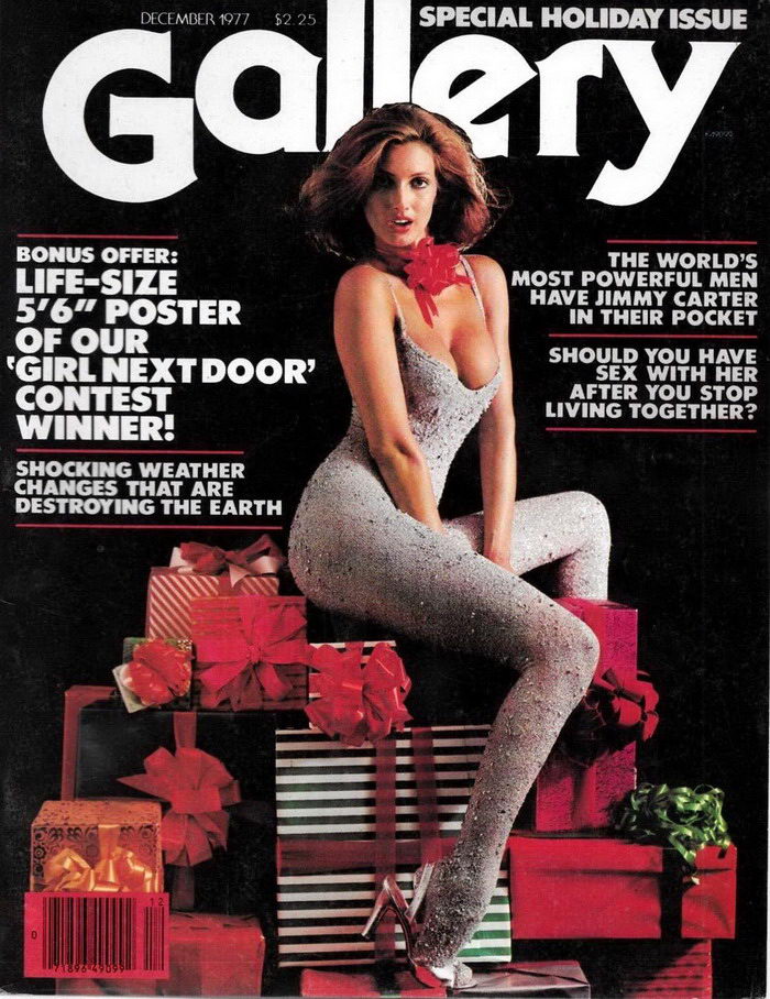 Рождество на обложках эротических журналов прошлого