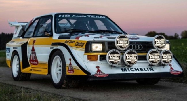 Представлена реплика культового раллийного Audi Sport Quattro S1 