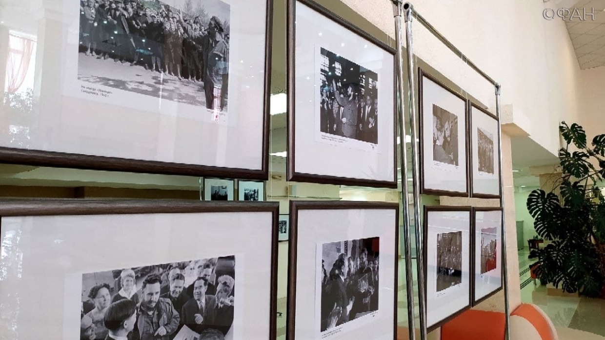 Куба и СССР: масштабная выставка фотографий Фиделя Кастро открылась в Крыму