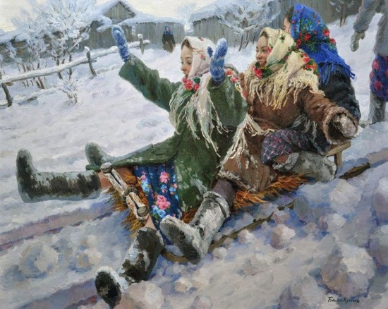 Художник Евгений Балакшин. Маленькие истории про большое счастье 