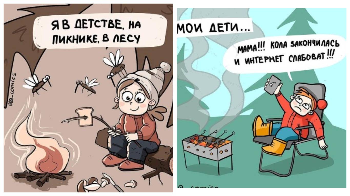 12 комиксов о курьезах и реалиях материнства 