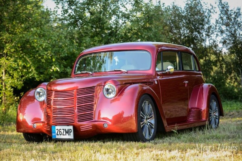 Хот-род Москвич-400 на агрегатах BMW кастом, кастомайзинг, москвич, хот-род