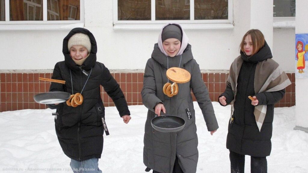 Школьники Рязани соревновались в «Зимних волонтёрских играх»