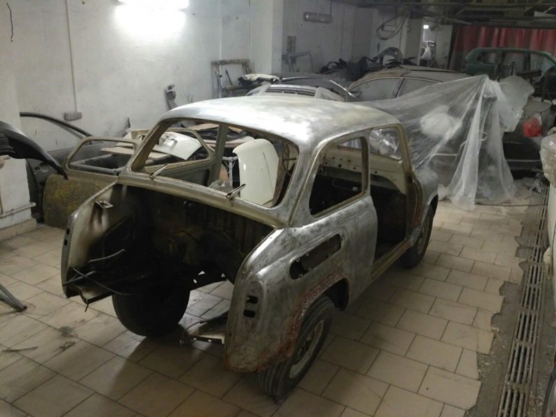 Реставрация ЗАЗ 965А 1967 года выпуска 1967 год, ЗАЗ-965А, авто, реставрация