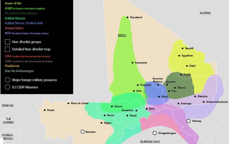 Мали: борьба с террористами и война за ресурсы. Этнические группировки и МТО геополитика