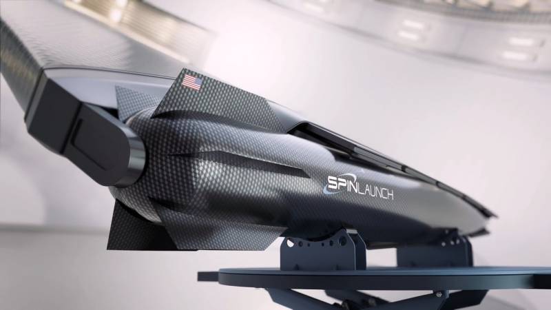 Проект SpinLaunch. На центробежной силе в космос оружие
