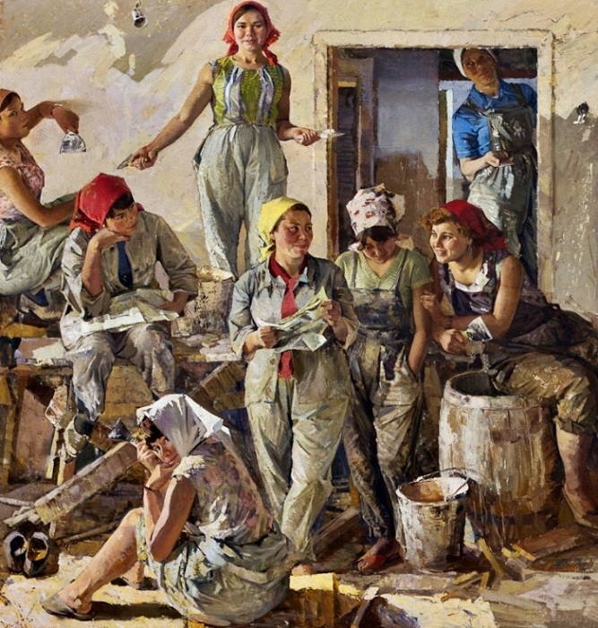 Женщины глазами художников соцреализма Женщины глазами художников соцреализма