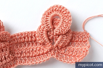 Узор с плетеной косичкой крючком Узор с плетеной косичкой крючком рукоделие,своими руками,сделай сам