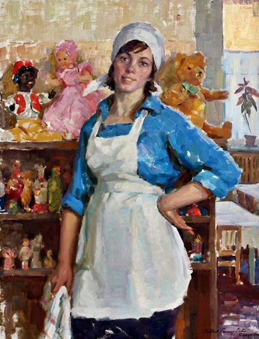 Женщины глазами художников соцреализма Женщины глазами художников соцреализма