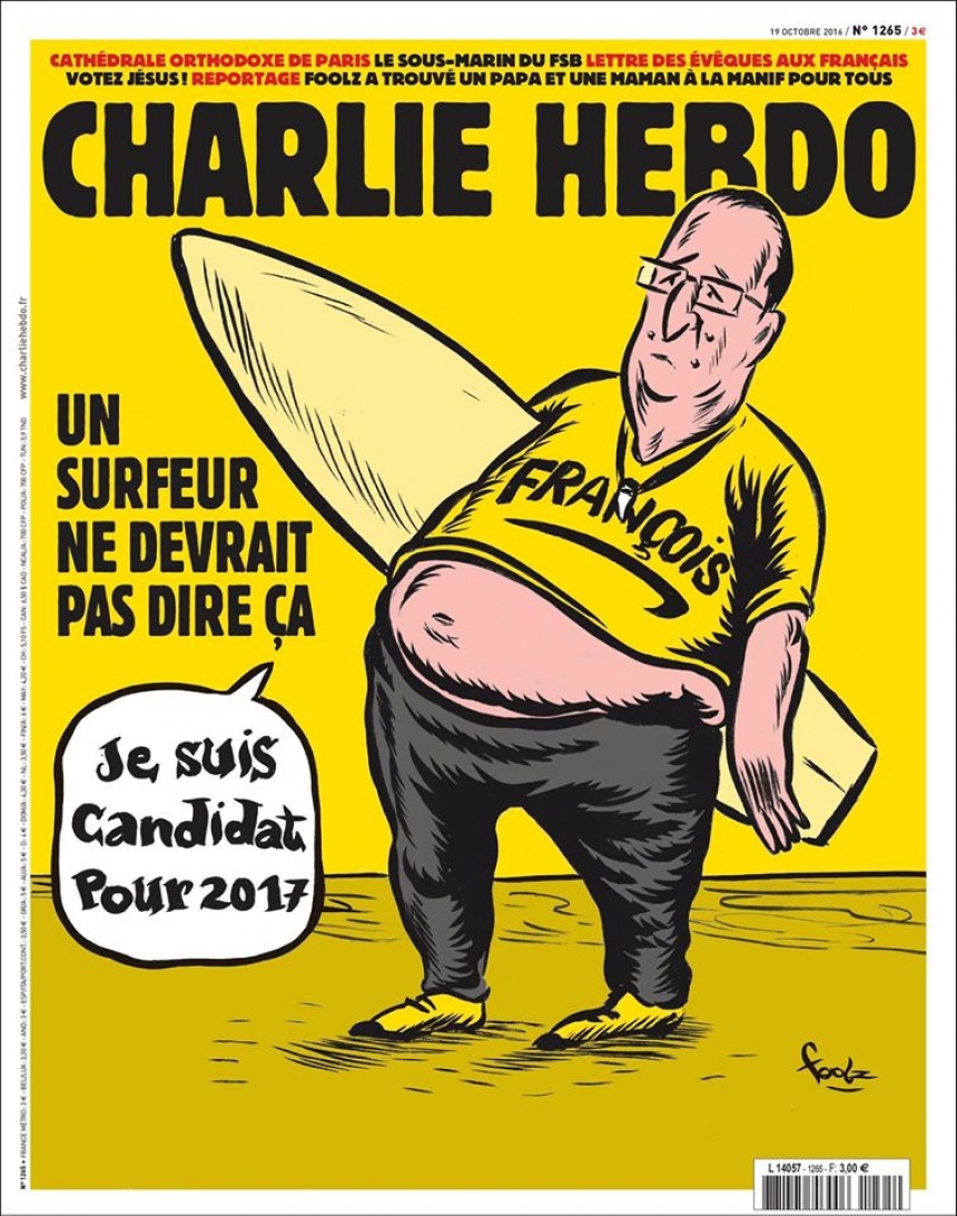 Пользователи сети негативно отреагировали на карикатуру Charlie Hebdo храма в Париже