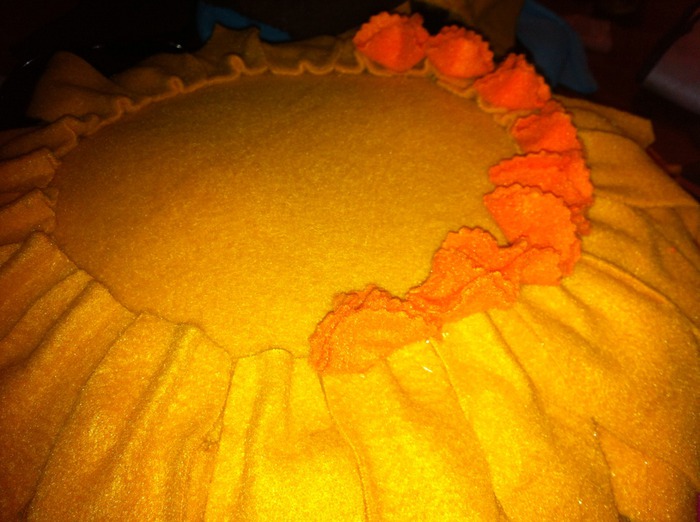 Подсолнухи из кукурузных листьев с кофейными зернами, Подсолнухи из кукурузных листьев с кофейными зернами, сделай сам,Хенд мейд,цветы из фетра