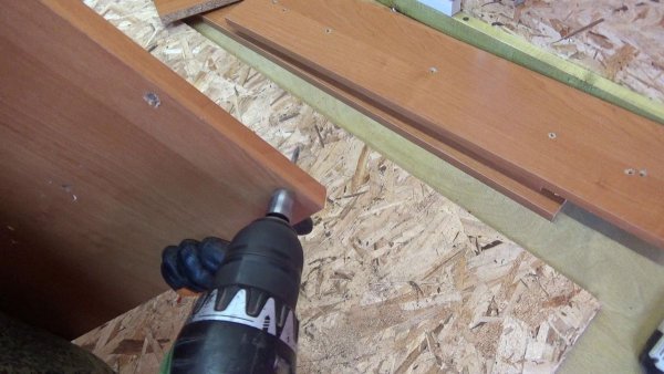 Полки для мастерской из старого комода самоделкин