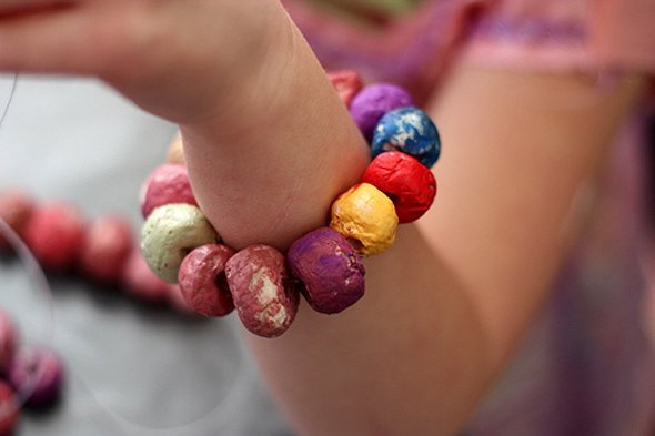 Бусы из Ничего — 25 фото идей для вдохновения Бусы из Ничего — 25 фото идей для вдохновения очумелые ручки