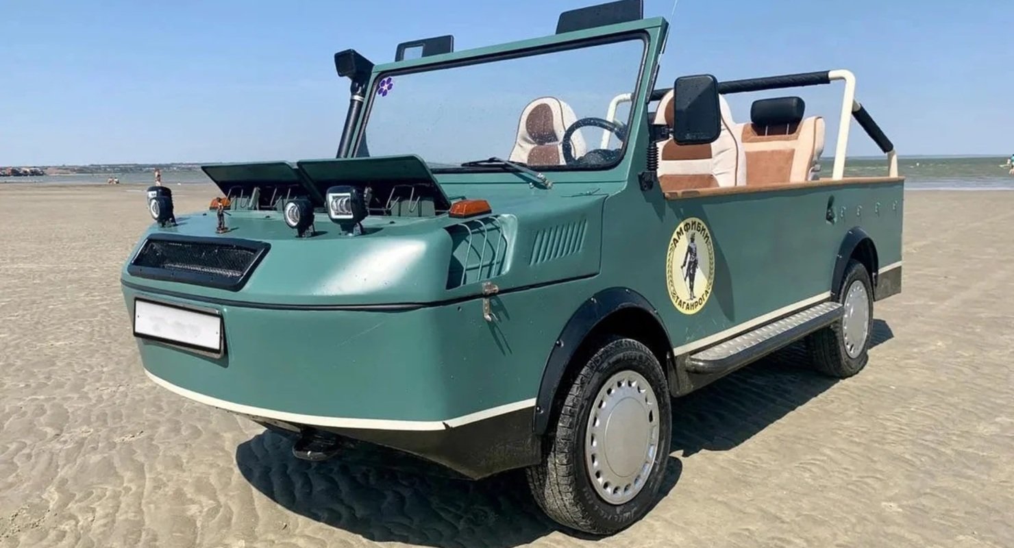 Восстановленный ЛуАЗ-амфибия