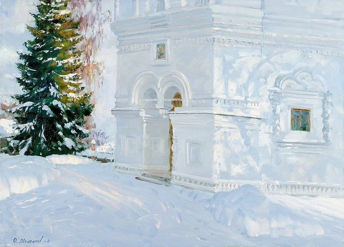 "Тихая моя Родина..." Художник Олег Молчанов
