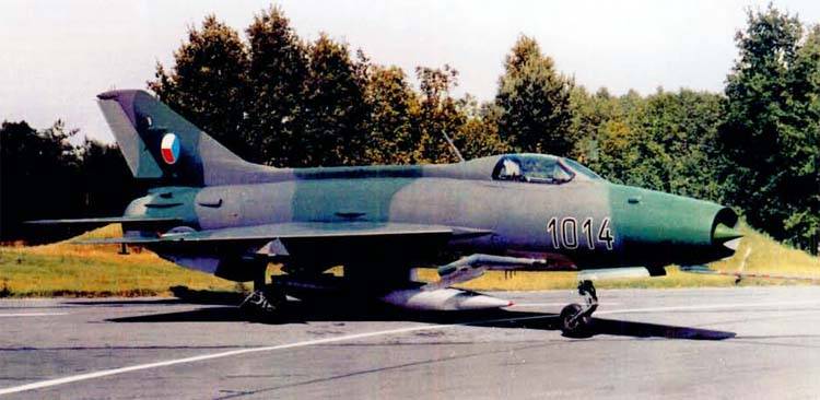 ПВО Чехословакии. Послевоенная истребительная авиация ввс