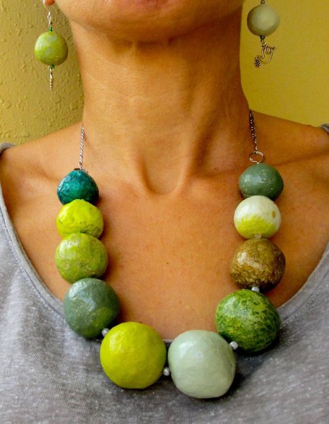 Бусы из Ничего — 25 фото идей для вдохновения Бусы из Ничего — 25 фото идей для вдохновения очумелые ручки