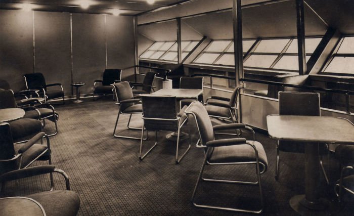 Редкие исторические фотографии: интерьеры дирижабля Редкие исторические фотографии: интерьеры дирижабля