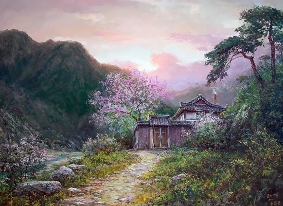 Моя любовь стала светлой рекой 