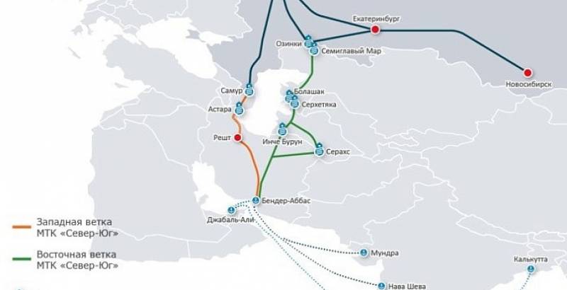 Проект «Север – Юг» – персидский перекресток, туркменский сектор и индийский берег Проект «Север – Юг» – персидский перекресток, туркменский сектор и индийский берег геополитика