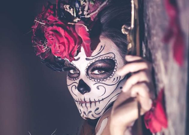 Макияж на Хеллоуин: 10 прекрасных ужасных идей красота,макияж,праздник,Хеллоуин