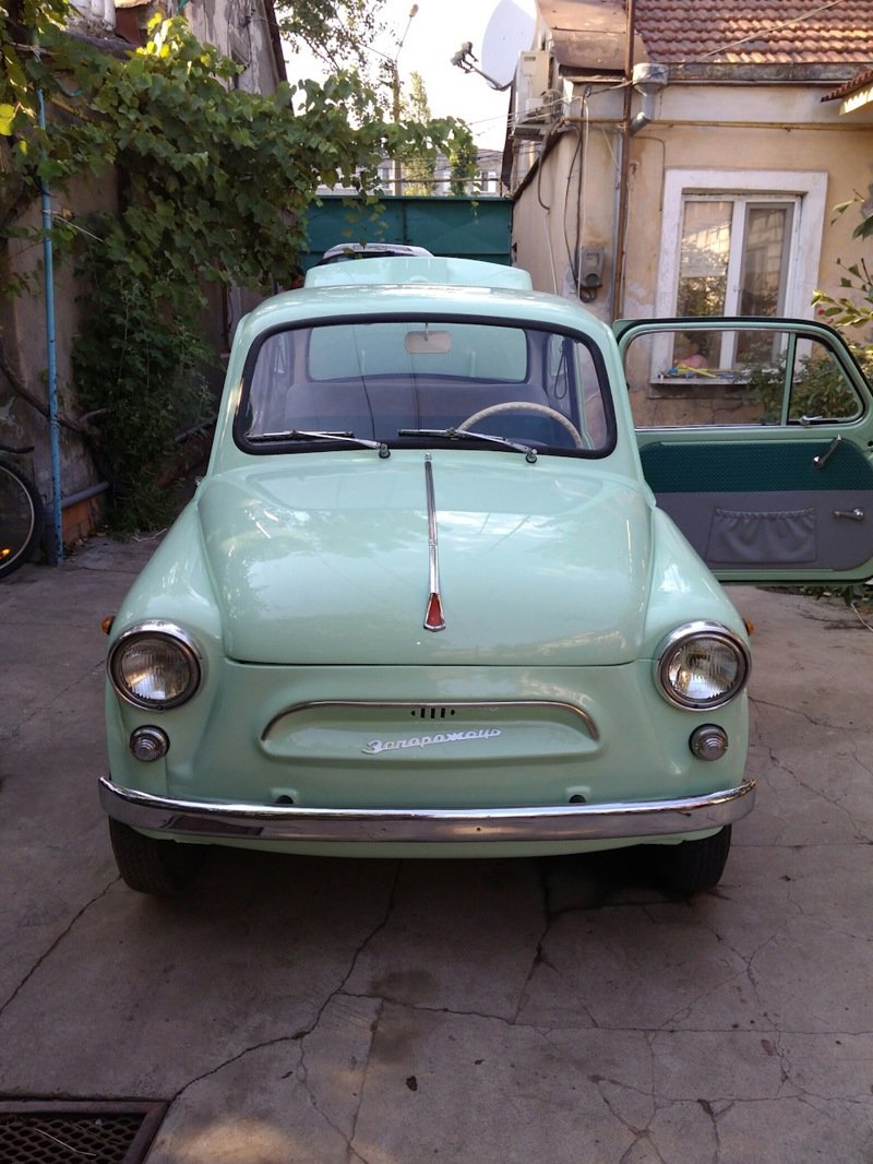 Реставрация ЗАЗ 965А 1967 года выпуска 1967 год, ЗАЗ-965А, авто, реставрация