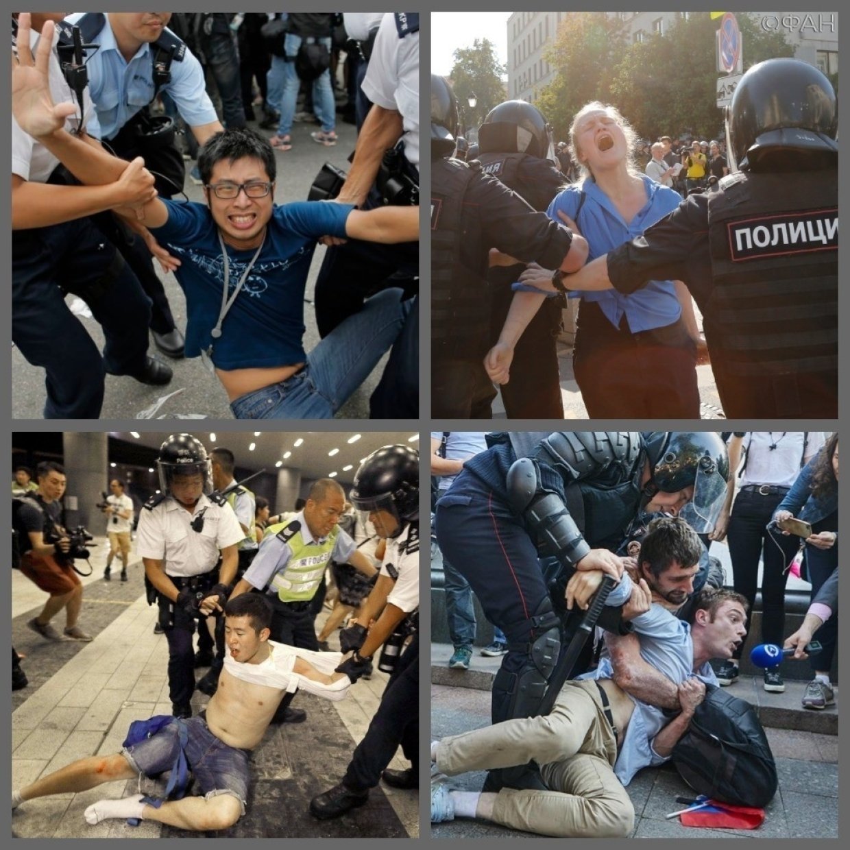 Протестные методички: как лекала Евромайдана всплыли в Москве и Гонконге