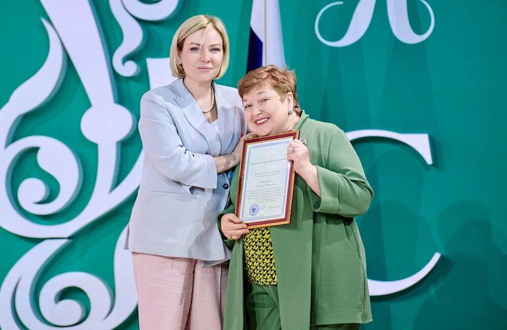 Ольга Любимова наградила сотрудников Российской академии музыки имени Гнесиных