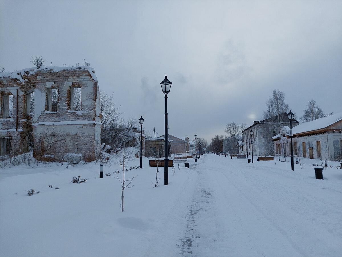 Тобольск, улица Мира / Фото Natalya Dolidenok