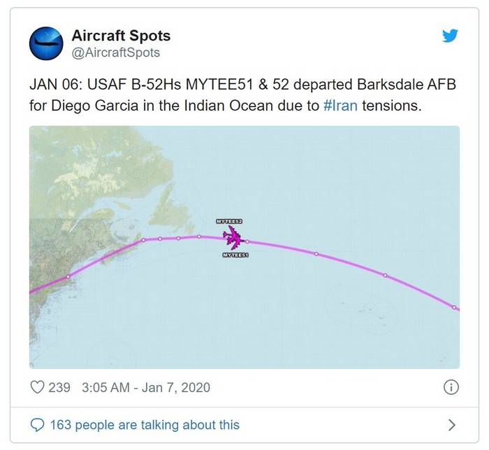 Шесть стратегических бомбардировщиков B-52 вылетели на Ближний Восток регионе, Ирана, после, усиления, будет, бомбардировщики, Вместо, конфликта, случае, специалистов, мнению, Однако, острова, достать, позволяет, ракет, действия, иранских, американцы, радиус