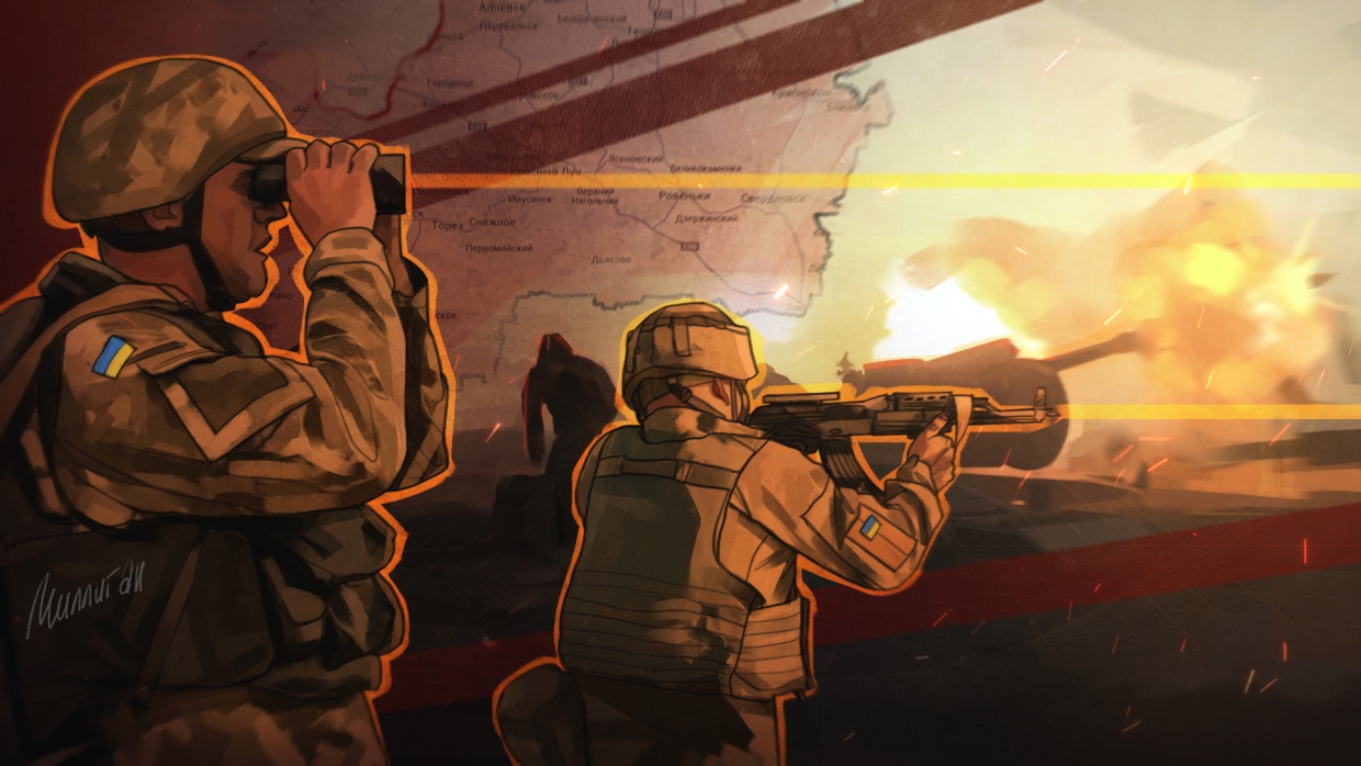 Снайперы ВСУ нашли «развлечение» в стрельбе по бригадам донецких строителей