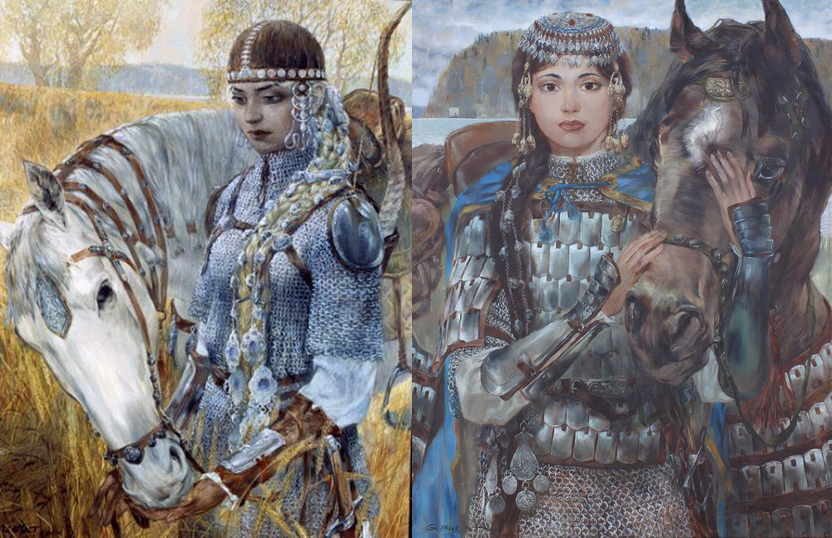 Тюркские амазонки: древние воины кочевых племен Дальние дали