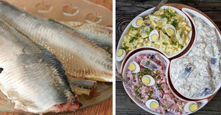 Как подать селедку