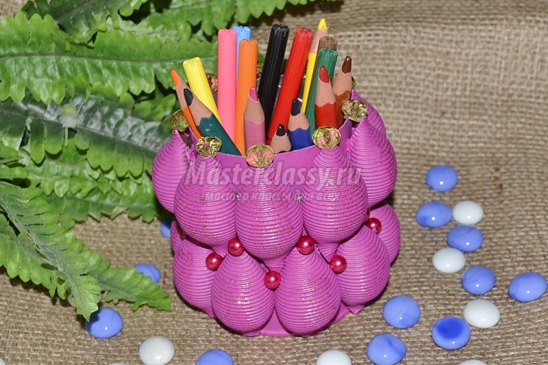 Создаём карандашницу — поделку из макарон своими руками Создаём карандашницу — поделку из макарон своими руками мастер-класс,поделки,рукоделие,своими руками,сделай сам,творчество