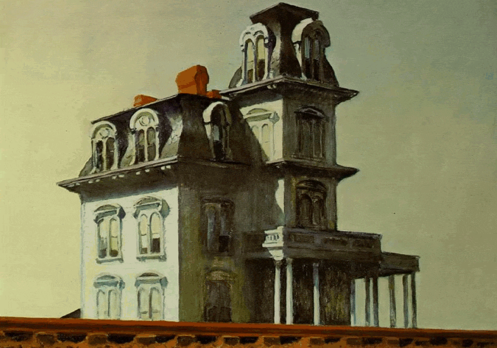 Orbitz, ожившие картины, Эдвард Хоппер, Edward Hopper