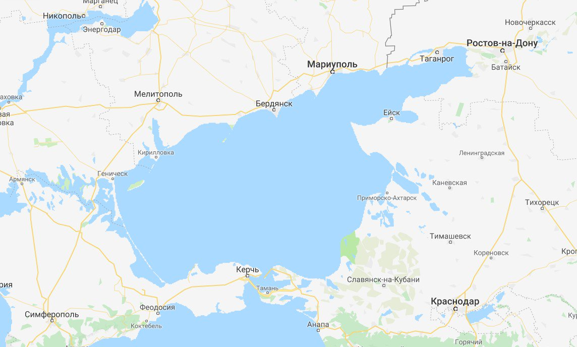 У Украины больше нет Азовского моря.