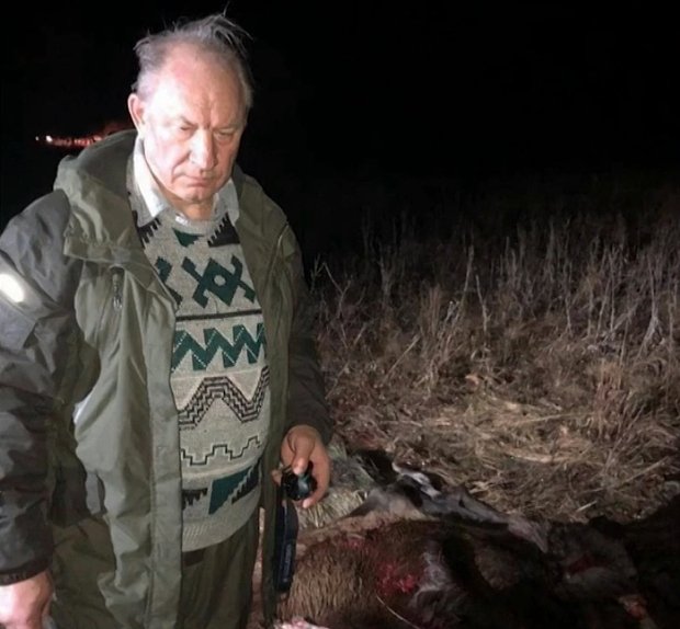 Валерий Рашкин с лосем