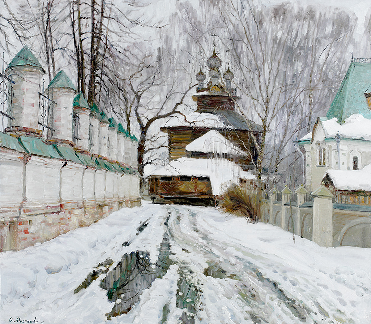 "Тихая моя Родина..." Художник Олег Молчанов