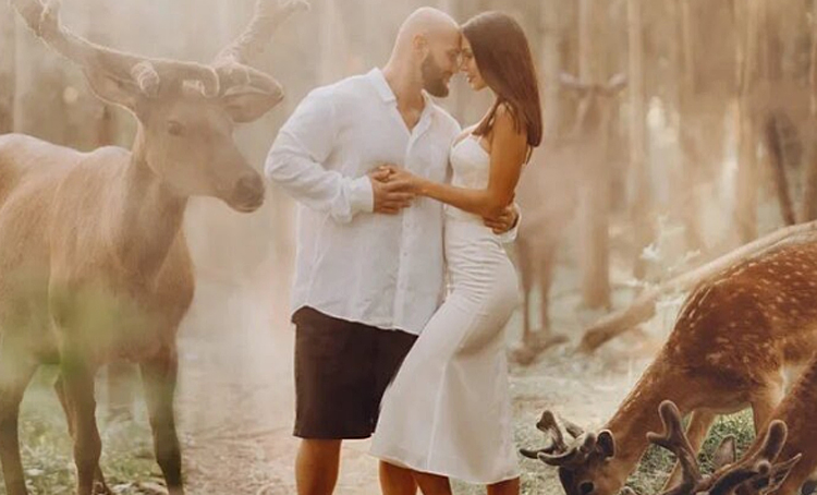 Семейная идиллия: Джиган и Оксана Самойлова поделились первой после примирения совместной фотосессией