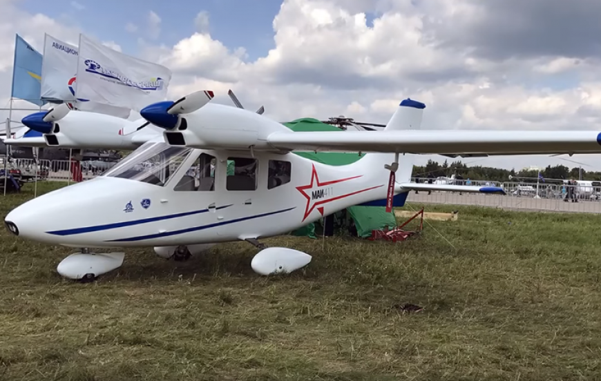 Новейший российский самолет МАИ-411 получил сертификат летной годности
