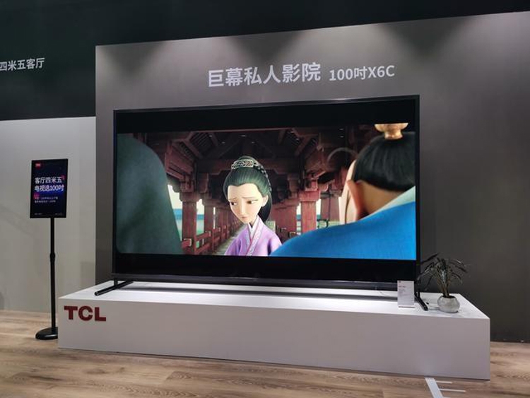 Смарт-телевизор TCL диагональю 100 дюймов стоит  400 новости,статья,технологии,устройство