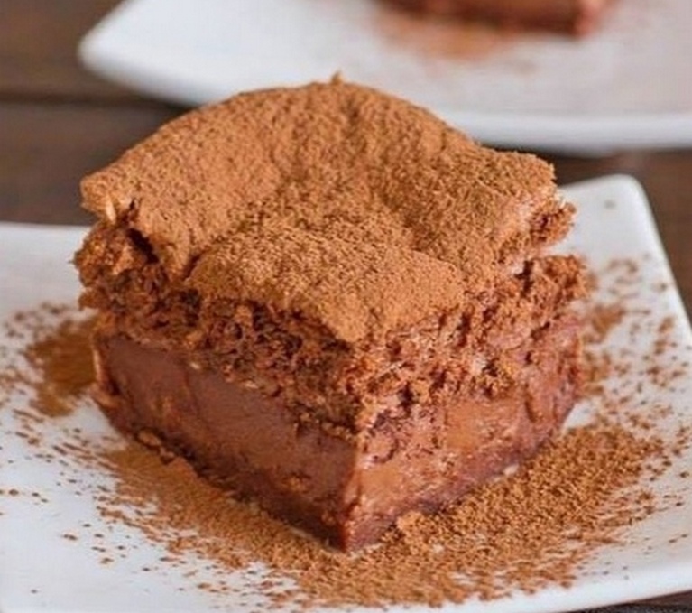 Шоколадный пирог с ЖИДКИМ ЦEНТРOМ