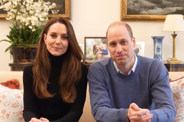 Кейт Миддлтон и принц Уильям записали видео в поддержку кампании по охране психического здоровья